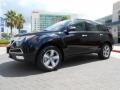 2013 Crystal Black Pearl Acura MDX SH-AWD Technology  photo #3