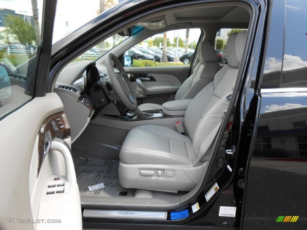 2013 MDX SH-AWD Technology - Crystal Black Pearl / Graystone photo #11