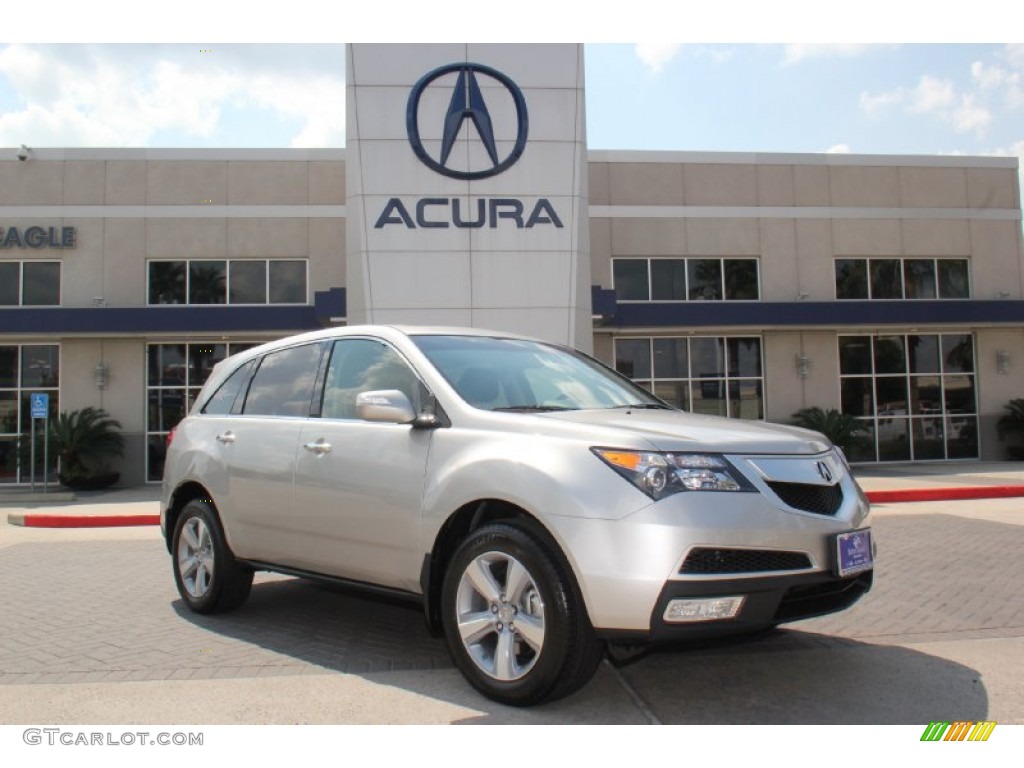 2013 MDX SH-AWD Technology - Palladium Metallic / Ebony photo #1