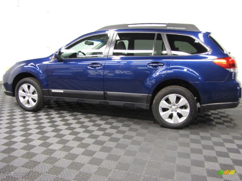 2011 Outback 2.5i Limited Wagon - Azurite Blue Pearl / Warm Ivory photo #6