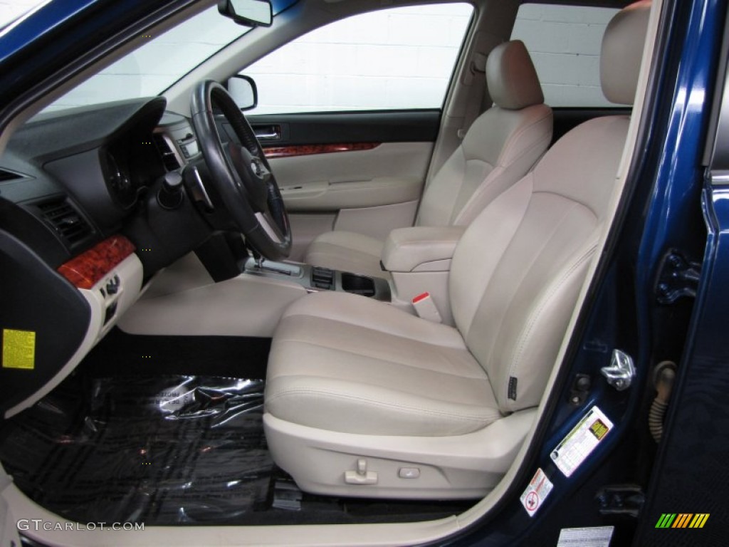 Warm Ivory Interior 2011 Subaru Outback 2.5i Limited Wagon Photo #75972916