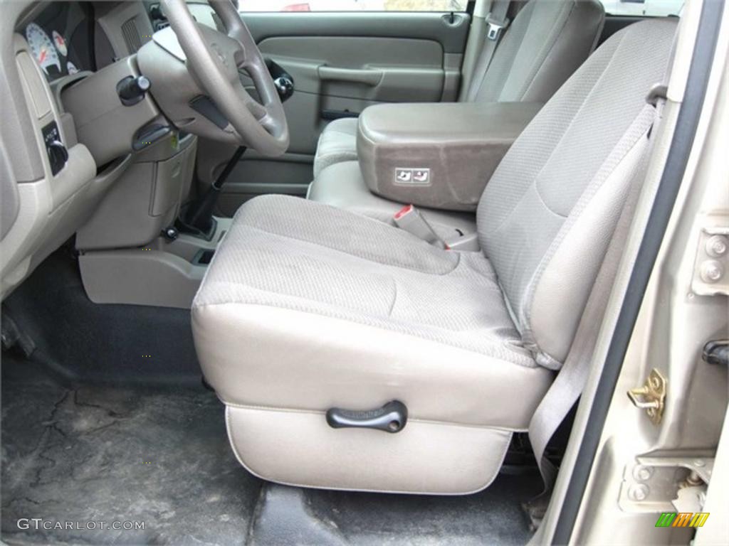 2003 Dodge Ram 1500 ST Quad Cab Front Seat Photo #75973630