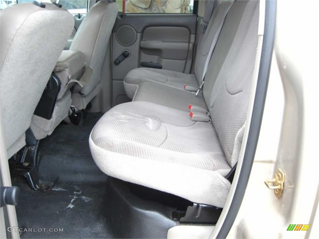 2003 Dodge Ram 1500 ST Quad Cab Rear Seat Photo #75973639