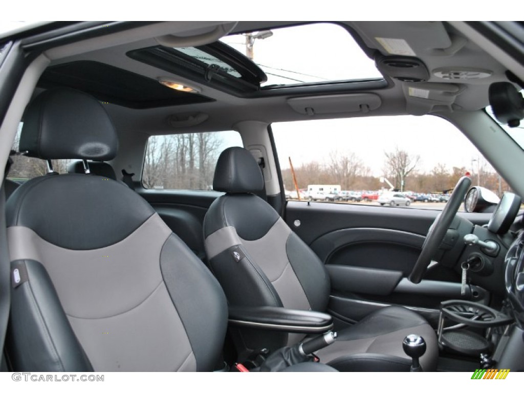 Space Grey/Panther Black Interior 2005 Mini Cooper S Hardtop Photo #75973846