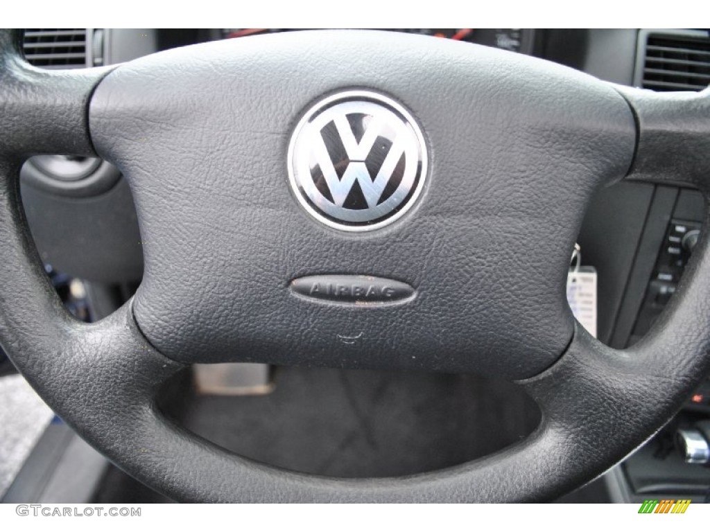 2001 Jetta GLS Sedan - Galactic Blue / Black photo #12