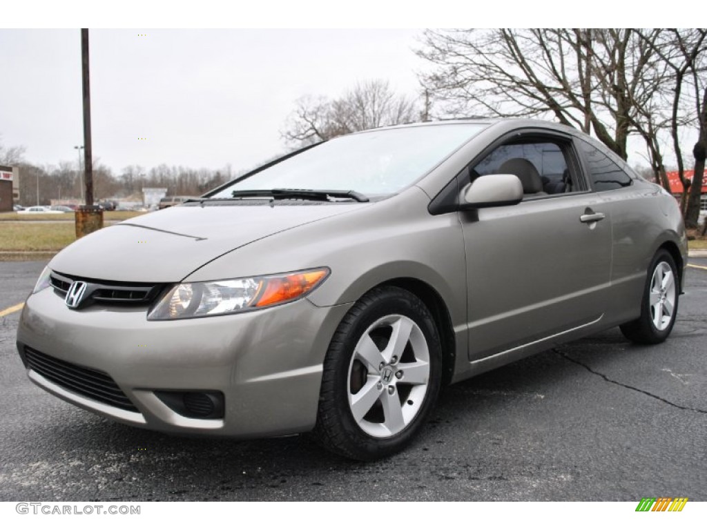 Galaxy Gray Metallic 2006 Honda Civic EX Coupe Exterior Photo #75974128