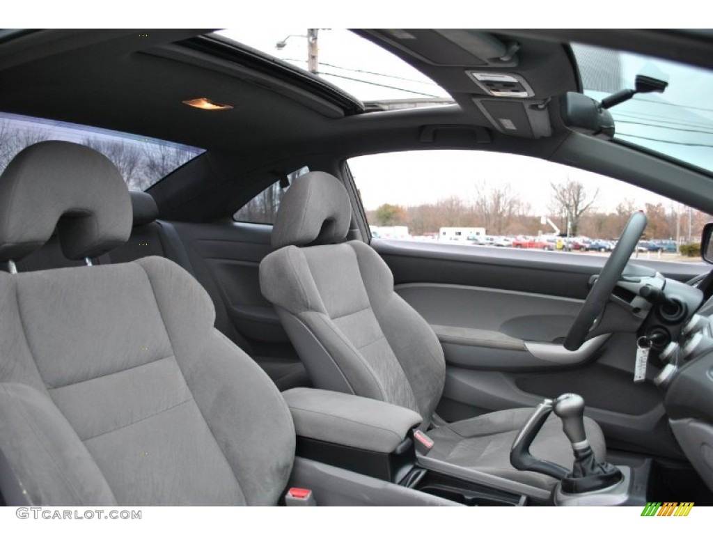 Gray Interior 2006 Honda Civic EX Coupe Photo #75974185