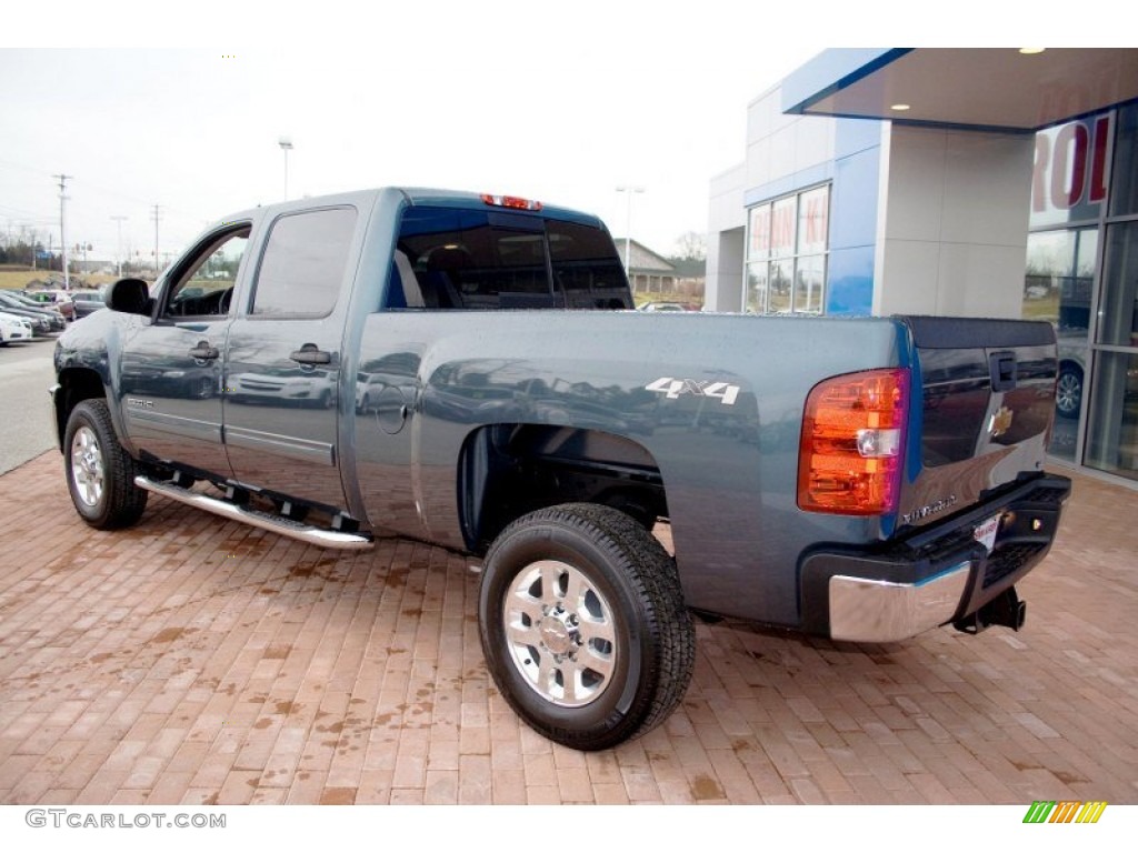 Blue Granite Metallic 2013 Chevrolet Silverado 2500HD LT Crew Cab 4x4 Exterior Photo #75975145