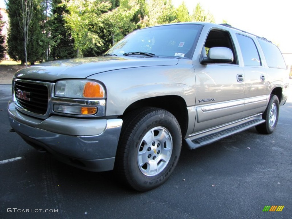 2001 Yukon XL SLT 4x4 - Pewter Metallic / Medium Dark Pewter/Shale photo #1