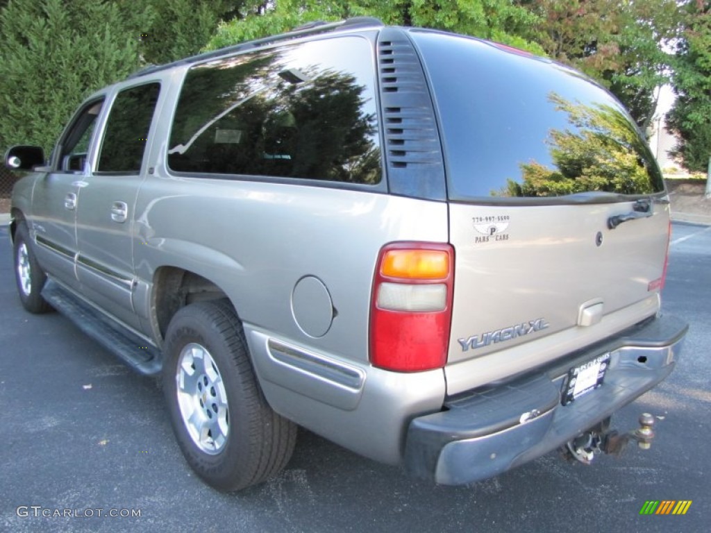 2001 Yukon XL SLT 4x4 - Pewter Metallic / Medium Dark Pewter/Shale photo #2