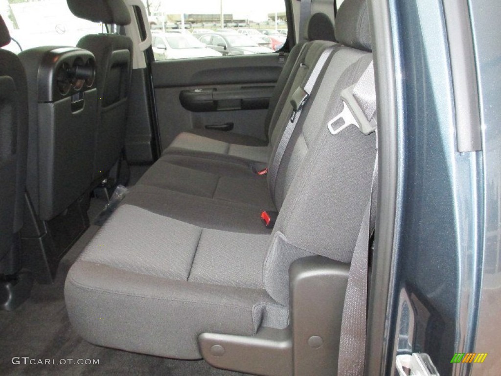 Ebony Interior 2013 Chevrolet Silverado 2500HD LT Crew Cab 4x4 Photo #75975235
