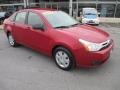 2010 Sangria Red Metallic Ford Focus S Sedan  photo #1