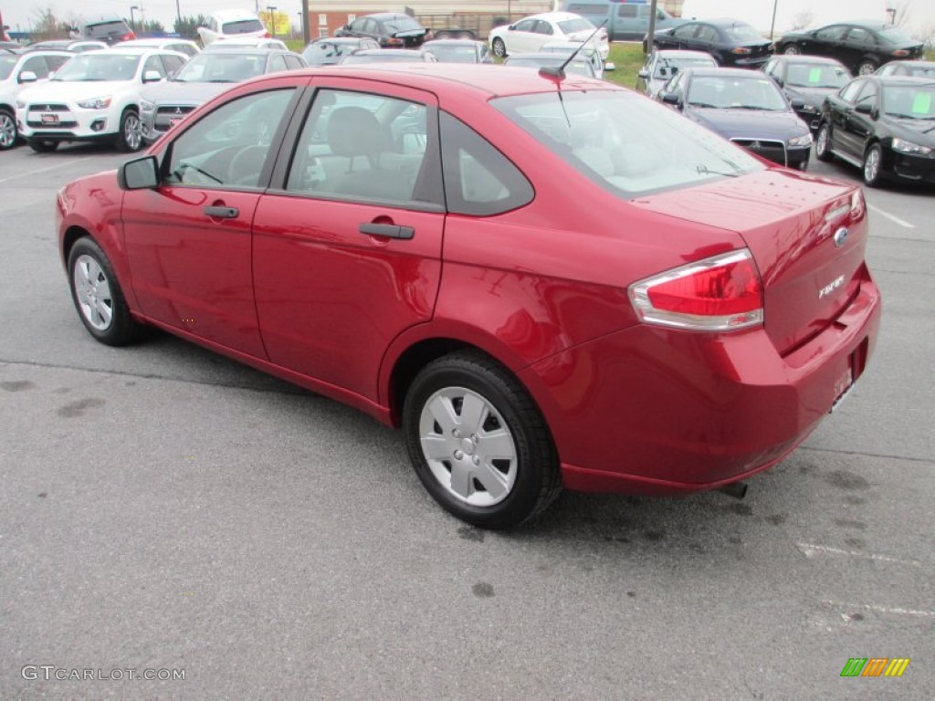 Sangria Red Metallic 2010 Ford Focus S Sedan Exterior Photo #75975574