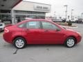 2010 Sangria Red Metallic Ford Focus S Sedan  photo #8