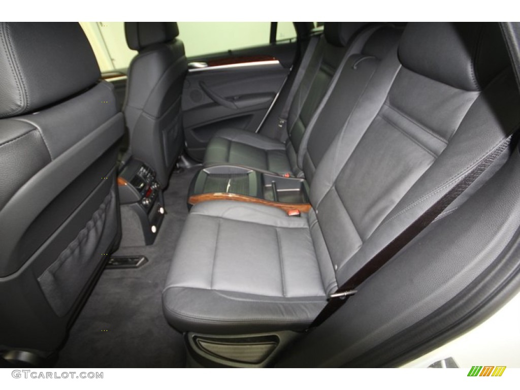 Black Interior 2013 BMW X6 xDrive35i Photo #75975937