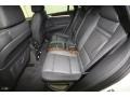 2013 BMW X6 Black Interior Rear Seat Photo
