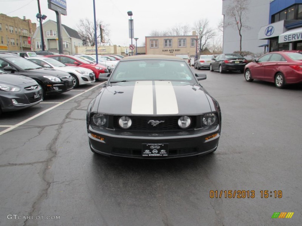 2009 Mustang GT Premium Convertible - Alloy Metallic / Medium Parchment photo #1