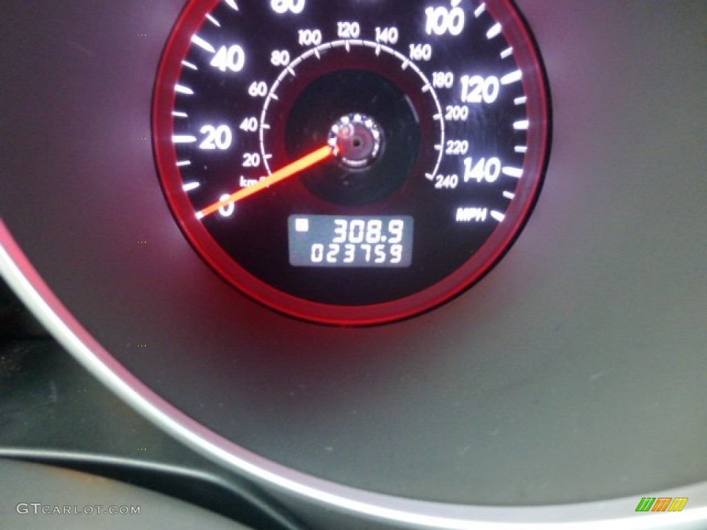 2011 Tribeca 3.6R Limited - Sky Blue Metallic / Slate Gray photo #15