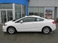 Taffeta White 2012 Honda Civic EX Coupe Exterior