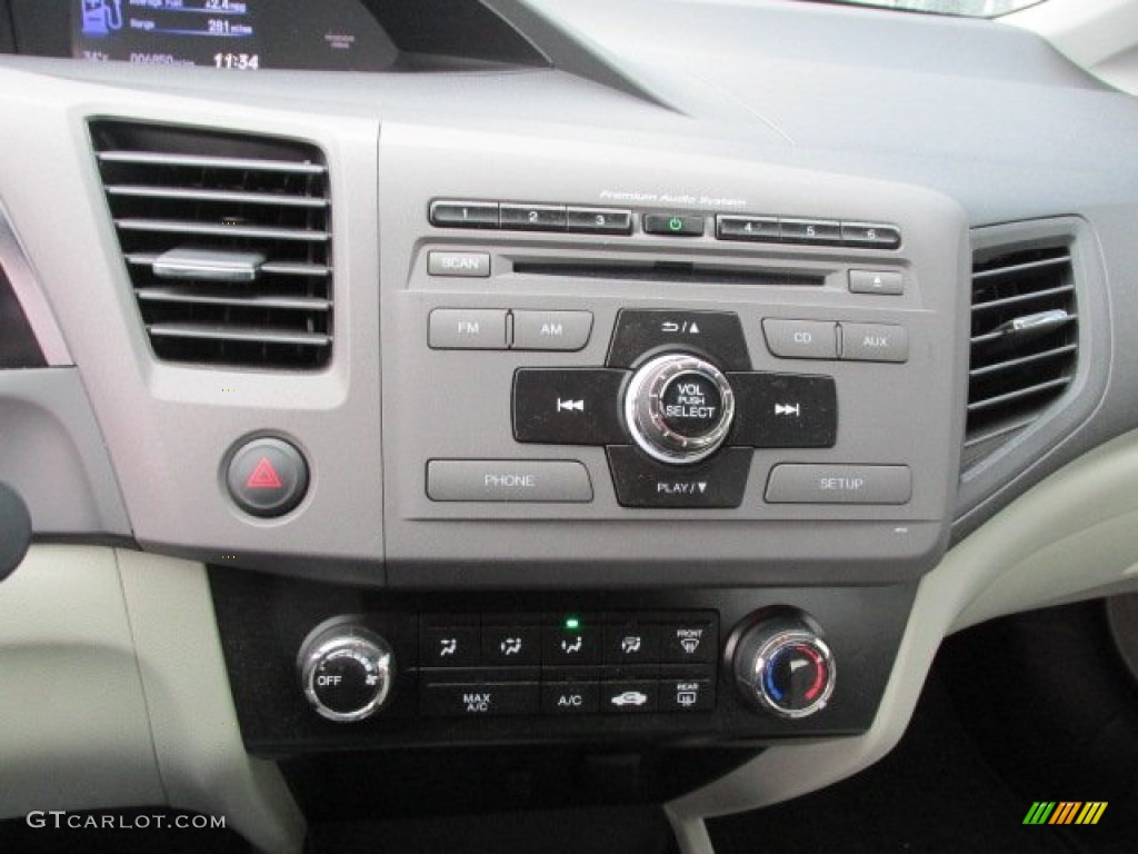 2012 Honda Civic EX Coupe Controls Photo #75978726