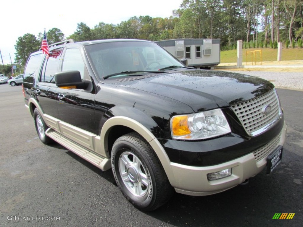 Black 2006 Ford Expedition Eddie Bauer 4x4 Exterior Photo #75979171