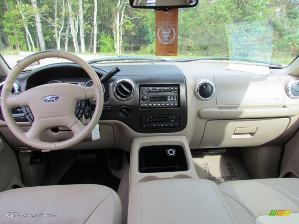 2006 Ford Expedition Eddie Bauer 4x4 Medium Parchment Dashboard Photo #75979562