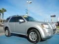 Ingot Silver Metallic 2011 Mercury Mariner Premier Exterior