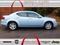 2013 Crystal Blue Pearl Dodge Avenger SXT  photo #1