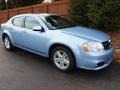 2013 Crystal Blue Pearl Dodge Avenger SXT  photo #2