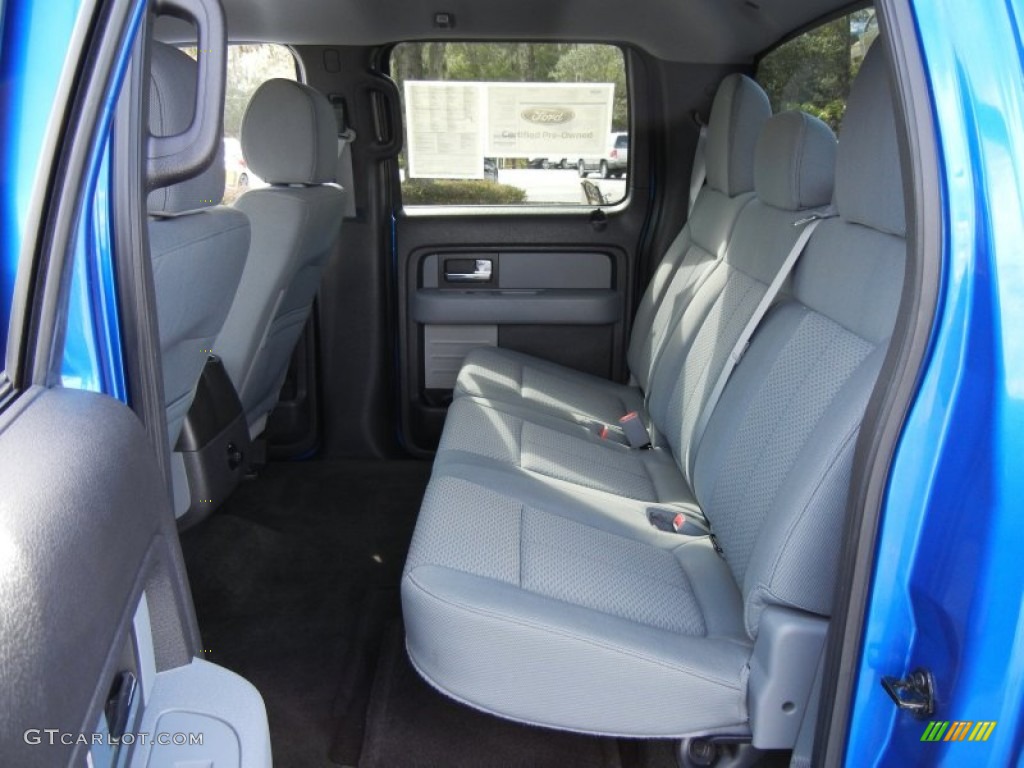 2012 Ford F150 XLT SuperCrew Rear Seat Photo #75980308