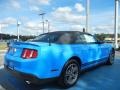 2012 Grabber Blue Ford Mustang V6 Premium Convertible  photo #5