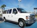 Oxford White - E Series Van E350 XLT Passenger Photo No. 7