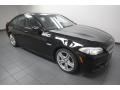 Jet Black - 5 Series 550i Sedan Photo No. 6