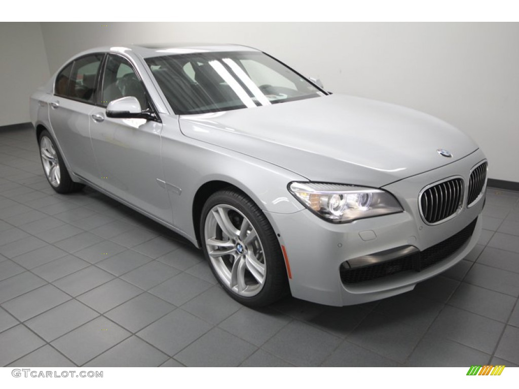 Glacier Silver Metallic 2013 BMW 7 Series 750i Sedan Exterior Photo #75982009
