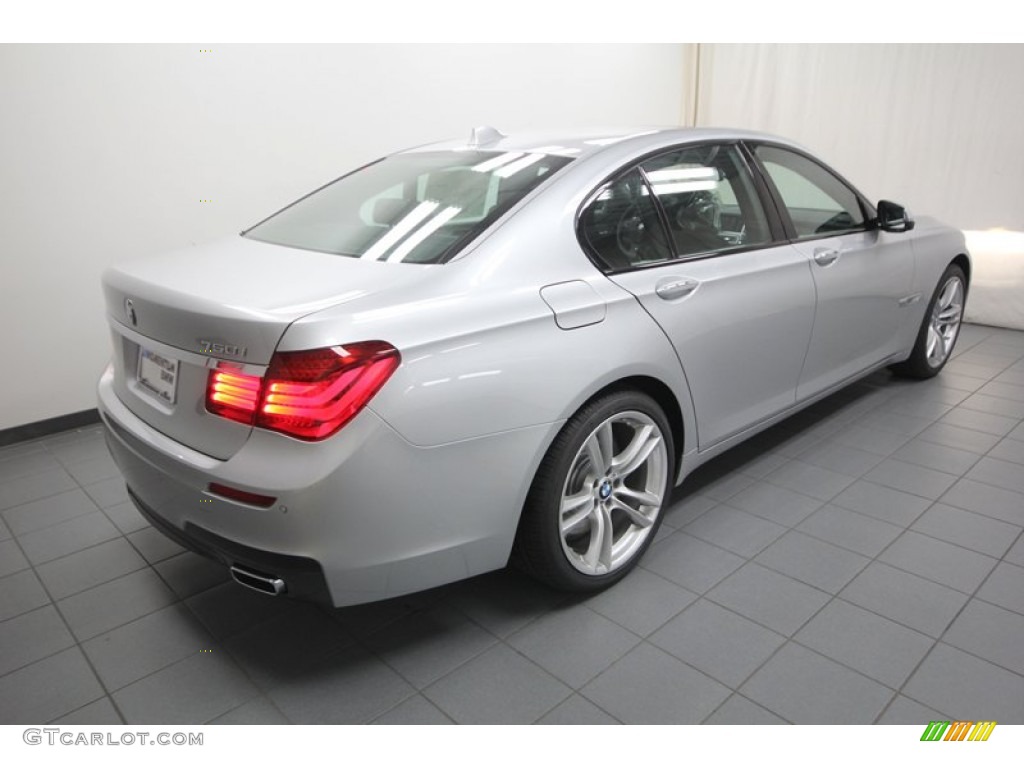 Glacier Silver Metallic 2013 BMW 7 Series 750i Sedan Exterior Photo #75982144