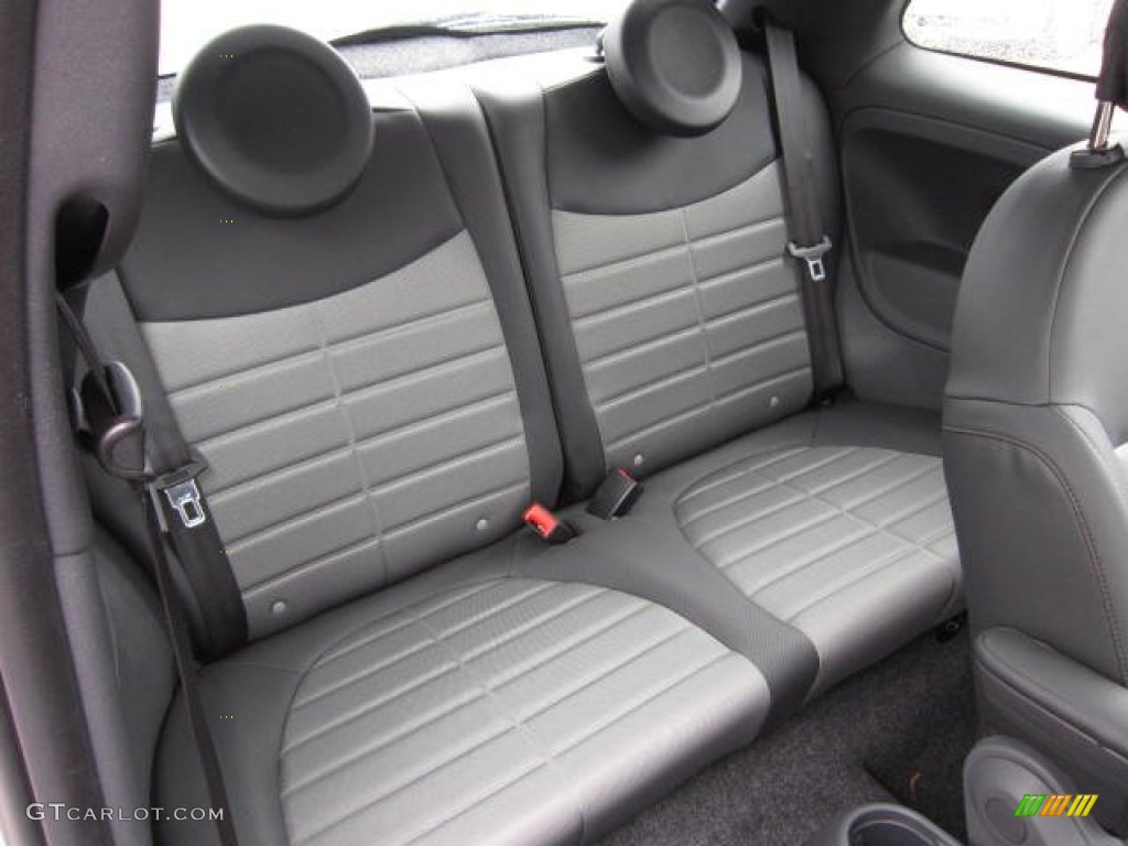 Sport Tessuto Nero/Nero (Black/Black) Interior 2012 Fiat 500 Sport Photo #75982506
