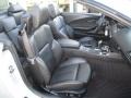 Black 2008 BMW 6 Series 650i Convertible Interior Color