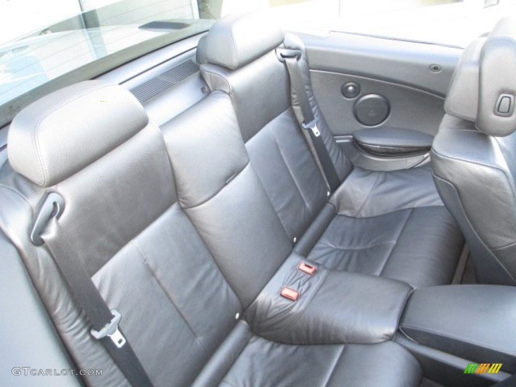 2008 BMW 6 Series 650i Convertible Rear Seat Photo #75982788