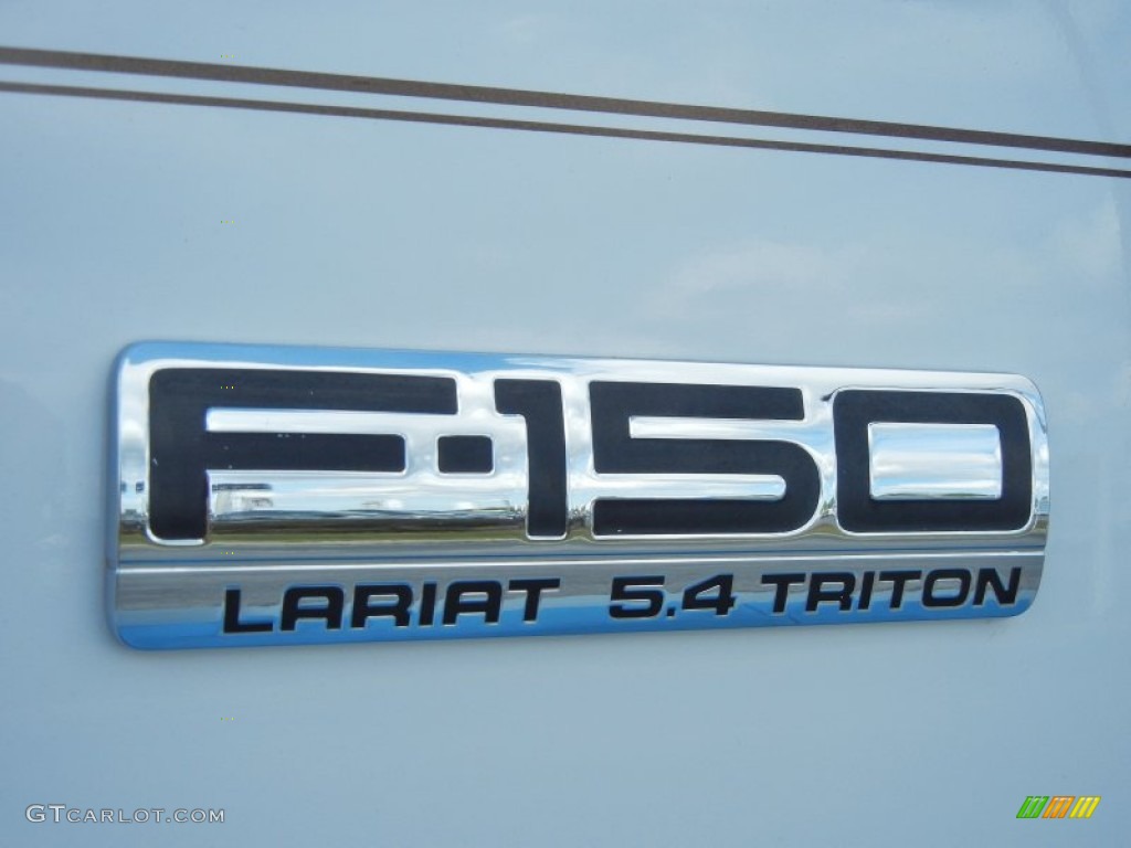 2006 F150 Lariat SuperCrew 4x4 - Oxford White / Tan photo #11