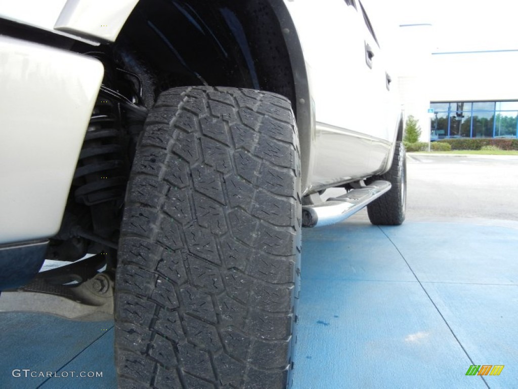 2006 F150 Lariat SuperCrew 4x4 - Oxford White / Tan photo #14