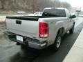 2010 Pure Silver Metallic GMC Sierra 1500 Regular Cab 4x4  photo #4