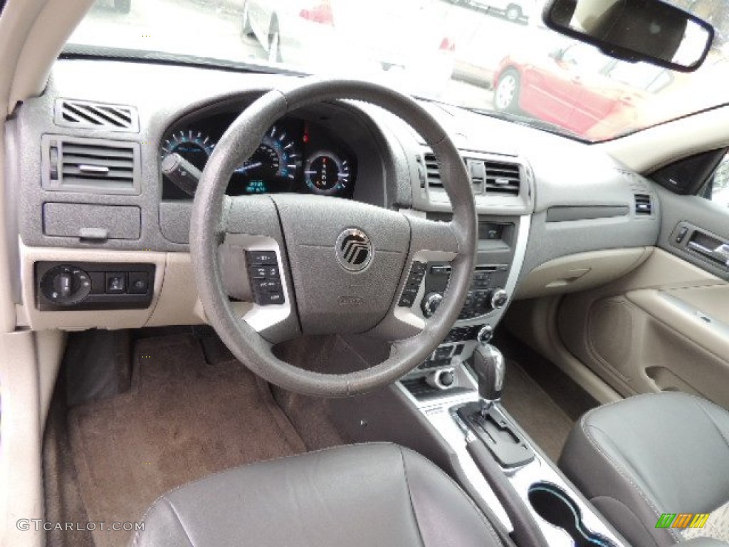 Dark Charcoal/Medium Light Stone Interior 2010 Mercury Milan V6 Premier Photo #75983098