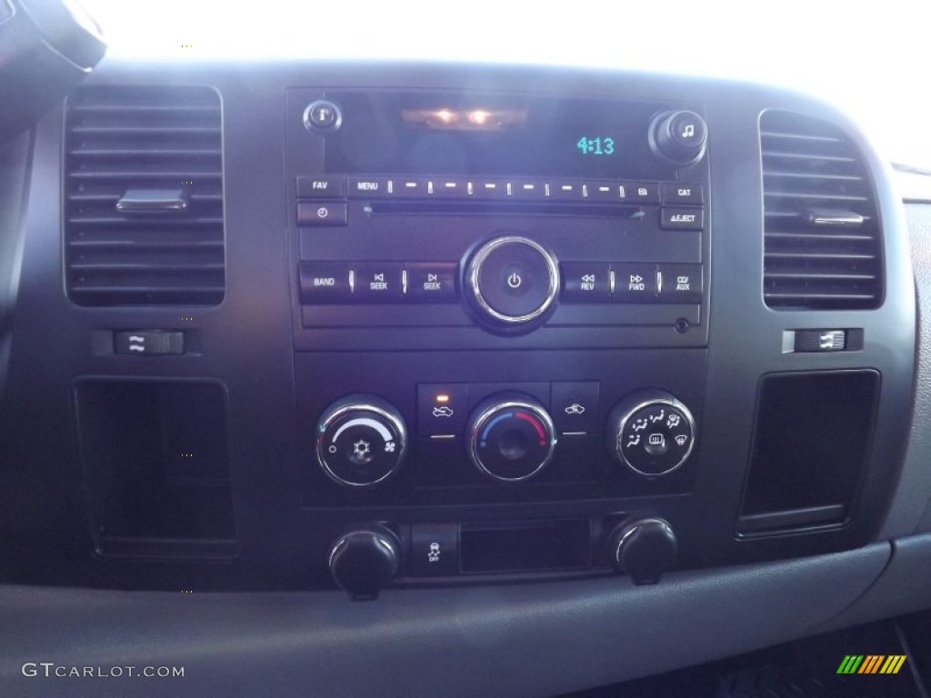 2011 Silverado 1500 LS Extended Cab - Mocha Steel Metallic / Ebony photo #11