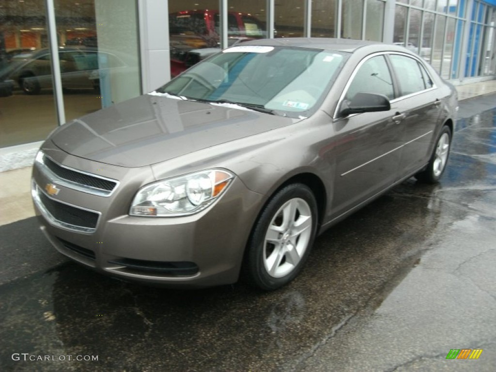 Mocha Steel Metallic 2010 Chevrolet Malibu LS Sedan Exterior Photo #75983301