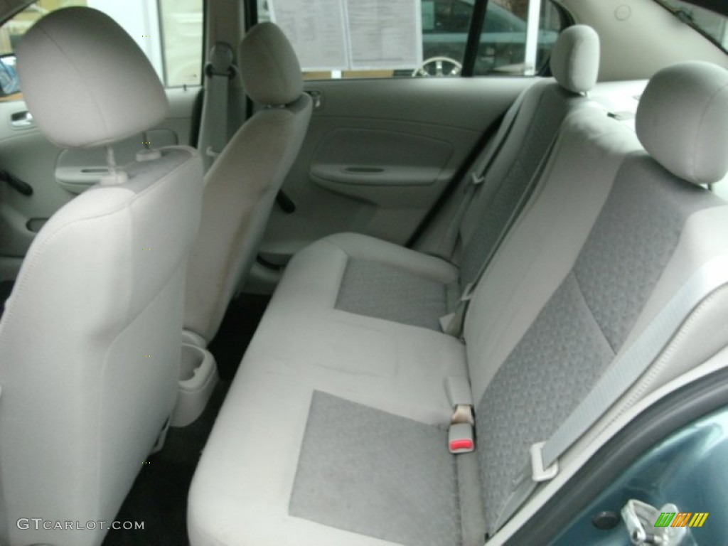 2010 Cobalt LS Sedan - Silver Moss Metallic / Gray photo #6