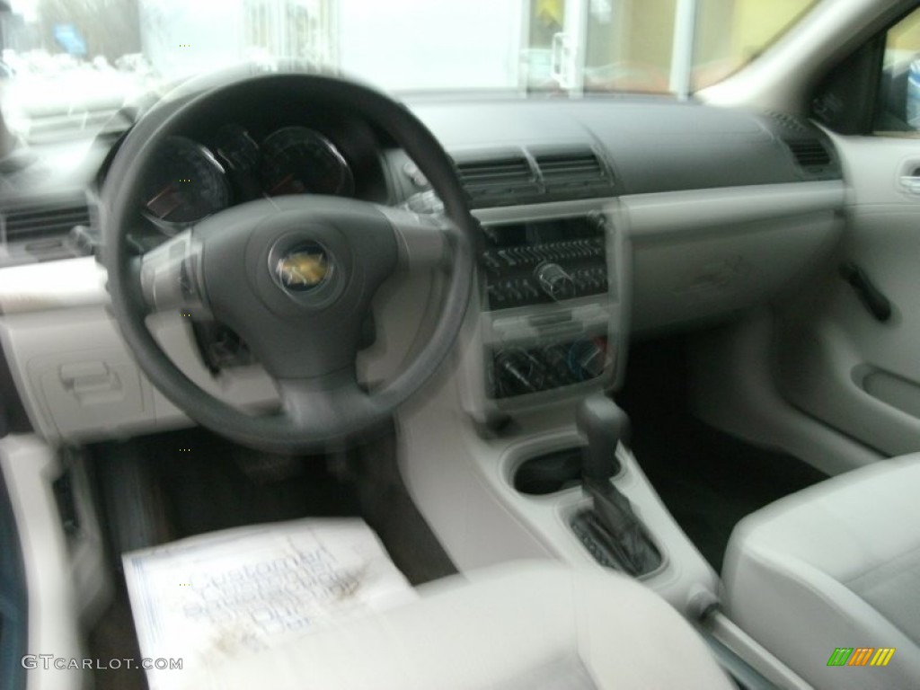 2010 Cobalt LS Sedan - Silver Moss Metallic / Gray photo #7