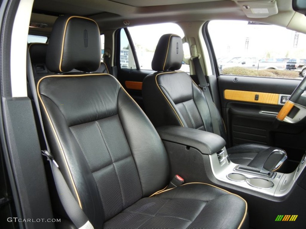 Charcoal Black Interior 2010 Lincoln MKX FWD Photo #75984106