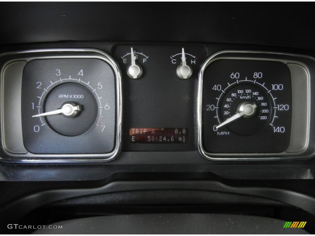 2010 Lincoln MKX FWD Gauges Photo #75984171