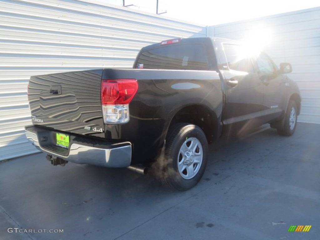 2013 Tundra SR5 CrewMax 4x4 - Black / Black photo #3