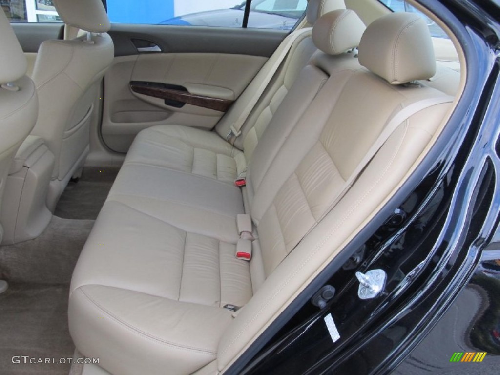 2008 Honda Accord EX-L V6 Sedan Rear Seat Photo #75984229